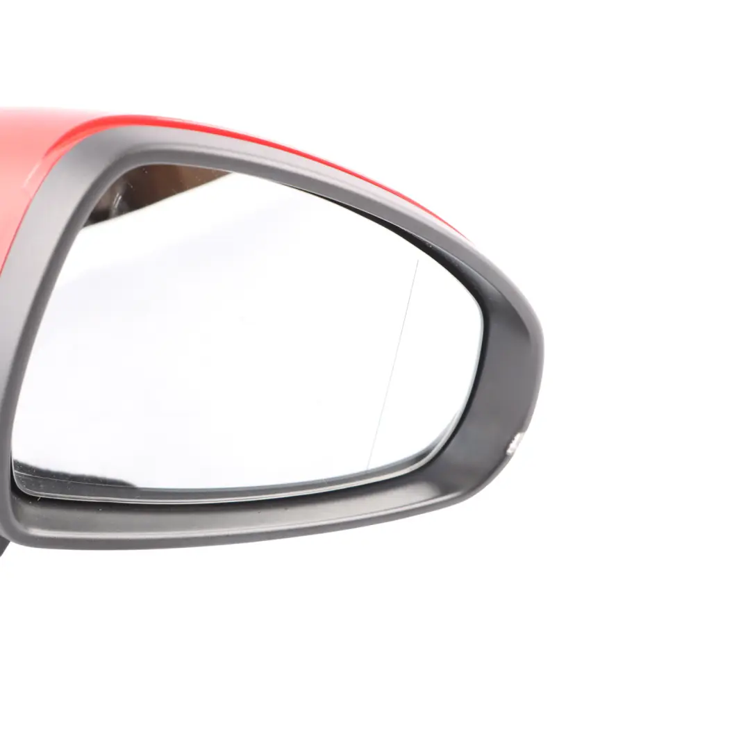 Audi A1 8X Right O/S Electrical Mirror Wing Heated Misano Red - Z3M - SKU RHD-8X2857410R-MRE - Part number 8X2857410R