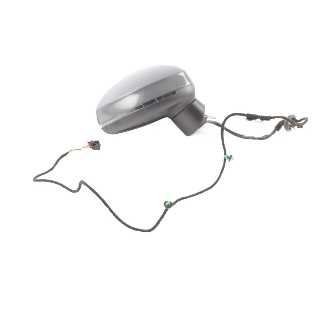 Audi A1 8X Wing Mirror Electrical Heated Right O/S Nano Grey X7M - SKU RHD-8X2857410R-NGR - Part number 8X2857410R