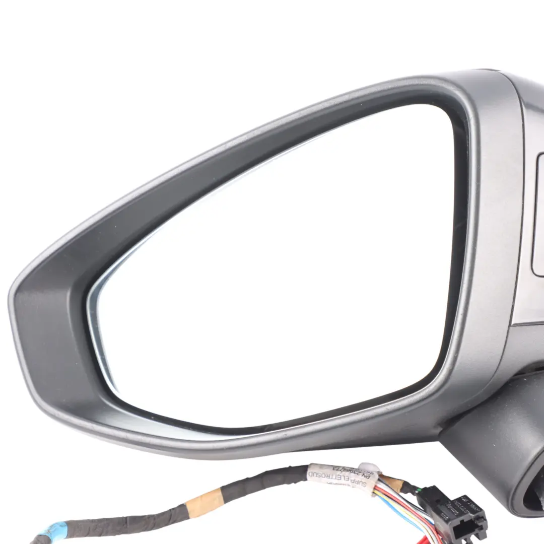 Audi A3 S3 8Y Front Left N/S Mirror Wing Power Fold Memory Brilliant Black Y9B - SKU RHD-8Y2857409A-BBL - Part number 8Y2857409A
