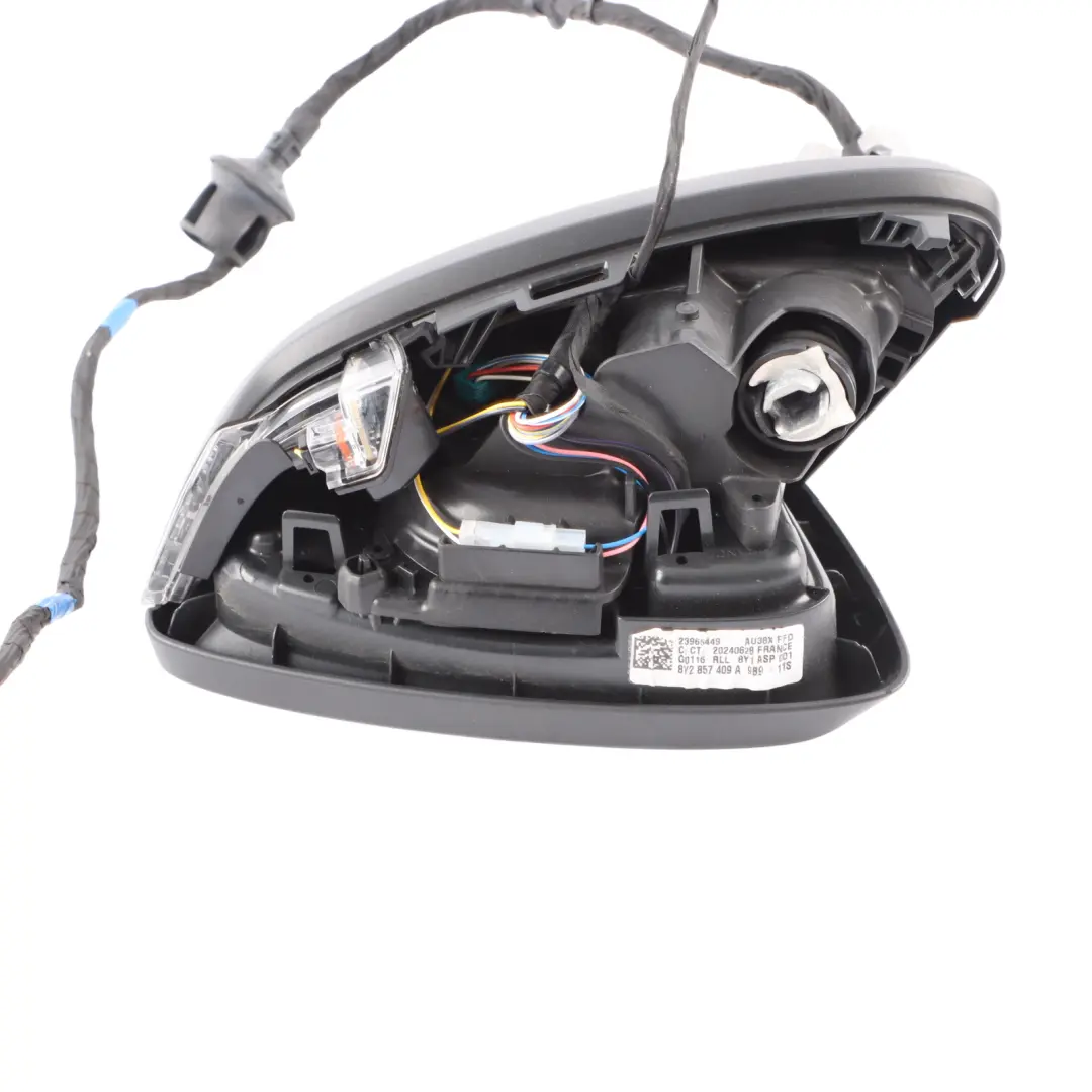 8Y Front Mirror Wing Power Fold Memory Left N/S to Audi A3 S3 with Part number 8Y2857409A Audi A3 S3 8Y Front Mirror Wing Power Fold Memory Left N/S - SKU RHD-8Y2857409A - Part number 8Y2857409A