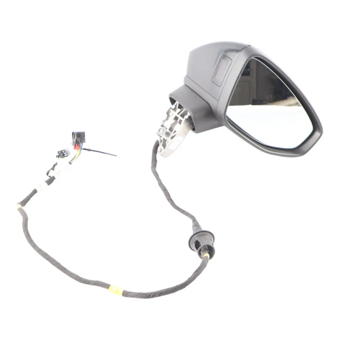 Audi A3 S3 8Y Front Right Mirror Wing Power Fold Memory Dip Brilliant Black Y9B - SKU RHD-8Y2857410B-BBL - Part number 8Y2857410B