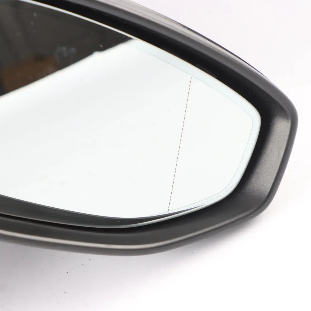 Audi A3 S3 8Y Front Right Mirror Wing Power Fold Memory Dip Brilliant Black Y9B - SKU RHD-8Y2857410B-BBL - Part number 8Y2857410B