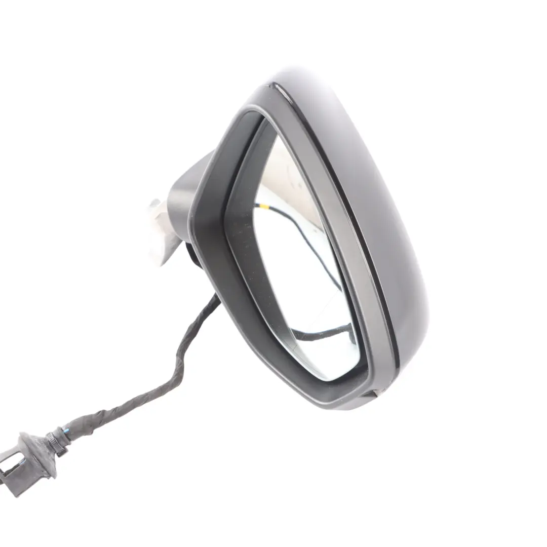 Audi A3 S3 8Y Front Right Mirror Wing Power Fold Memory Dip Brilliant Black Y9B - SKU RHD-8Y2857410B-BBL - Part number 8Y2857410B