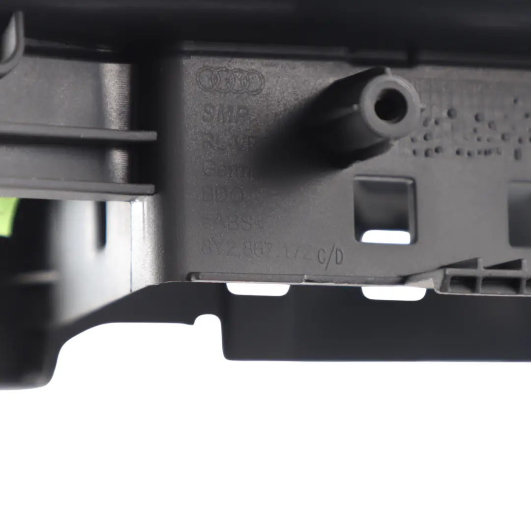 Audi A3 S3 8Y Front Door Surround Shell Window Switch Shell Right O/S - SKU RHD-8Y2867172D - Part number 8Y2867172D