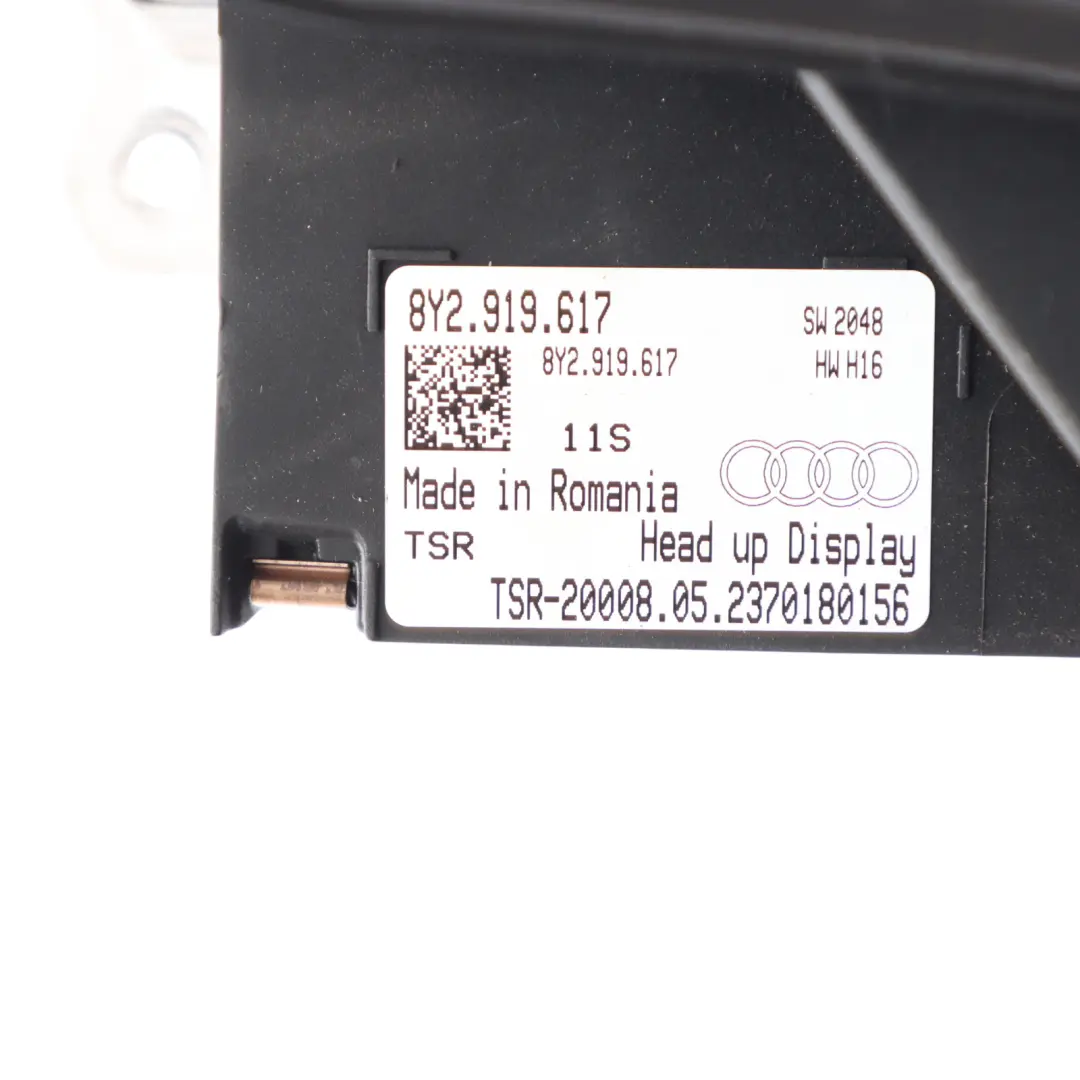 Audi S3 8Y Head Up Display Dashboard Car System Screen - SKU RHD-8Y2919617-1 - Part number 8Y2919617