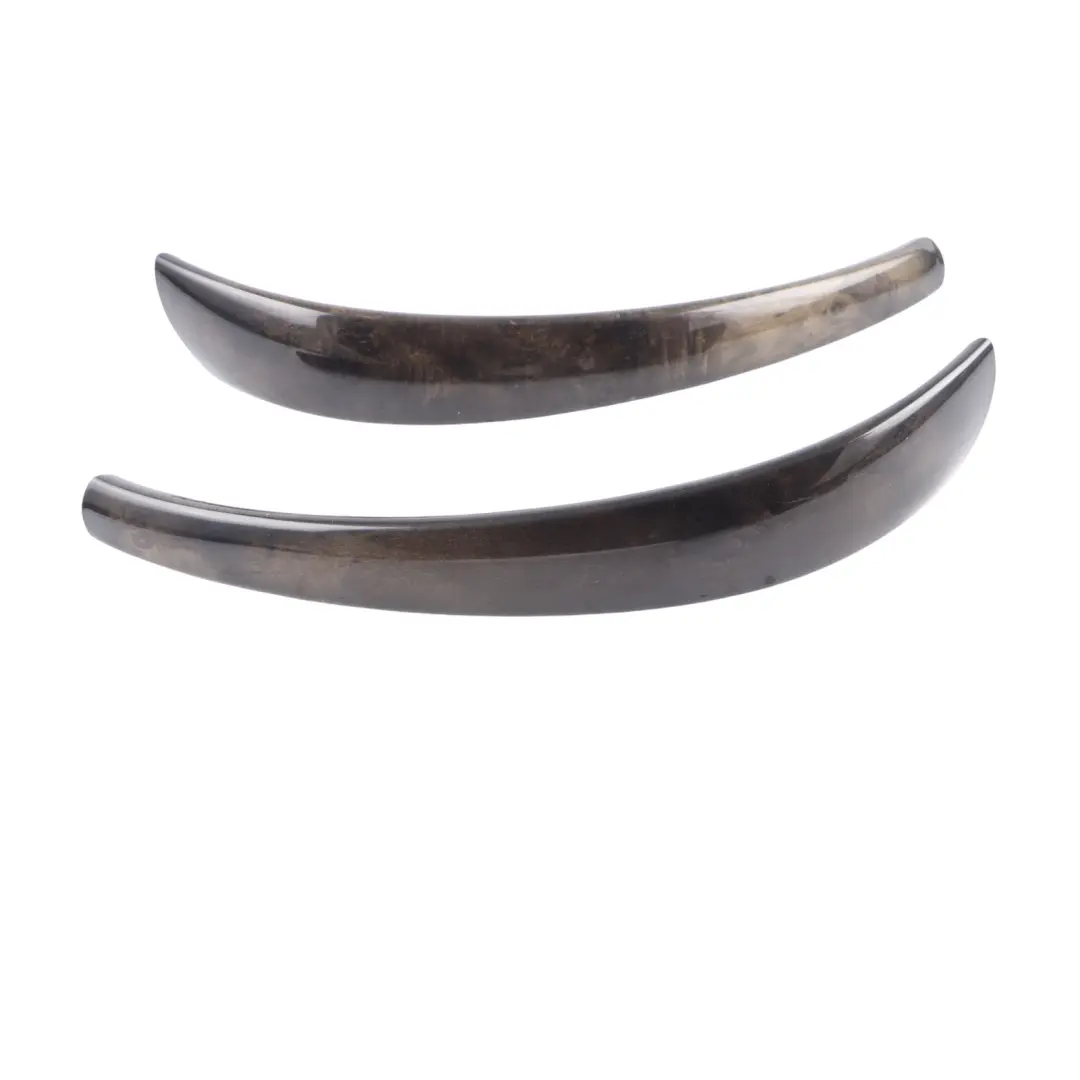 BMW E81 E82 Ashtray Interior Trim Set Dashboard Wood Poplar Grain Grey - SKU rhd-9121705 - Part number 9121705