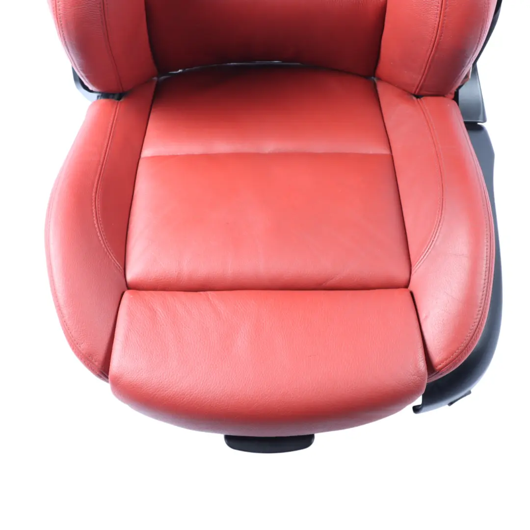 Front Left N/S Interior Memory Red Leather to BMW E93 Convertible Sport Seat with Part number 9148877 BMW E93 Convertible Sport Seat Front Left N/S Interior Memory Red Leather - SKU rhd-9148877-1 - Part number 9148877