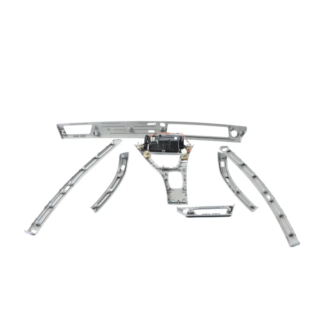 Trim Strip Set Dashboard Centre Console Spacegrau to BMW E90 E91 LCI with Part number 9171170 BMW E90 E91 LCI Trim Strip Set Dashboard Centre Console Spacegrau - SKU RHD-9201016-1 - Part number 9171170