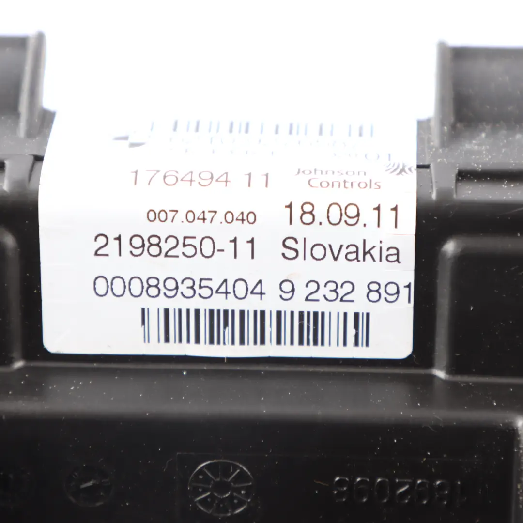  Instrument Cluster BMW F20 F21 Diesel Speedo Meter Speedo Clocks Manual - SKU rhd-9232891-3 - Part number 9232891