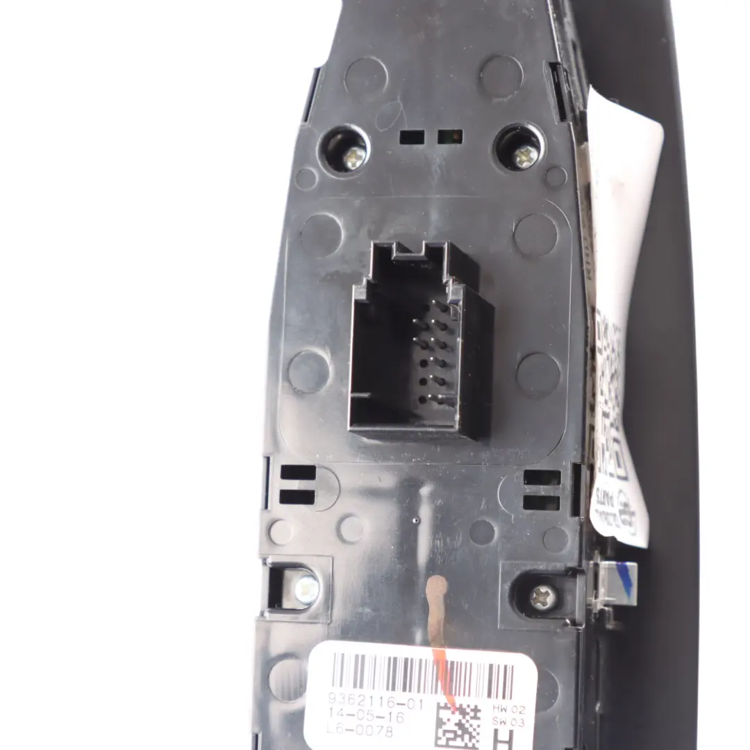 BMW F46 Door Switch Window Lifter Button Panel Black - SKU RHD-9362116-1 - Part number 9362116