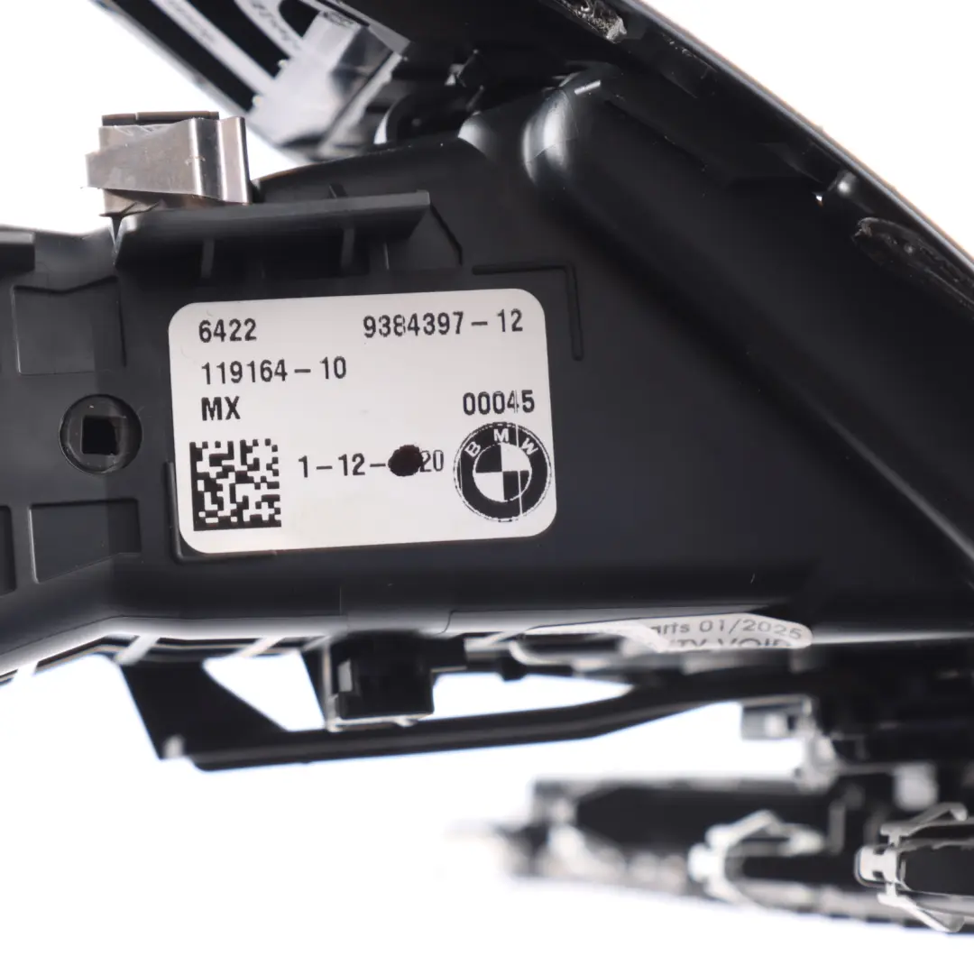 Dashboard Air Vent BMW G01 G02 Dash Grille Panel Right O/S to with Part number 9384397 Dashboard Air Vent BMW G01 G02 Dash Grille Panel Right O/S - SKU RHD-9384397-1 - Part number 9384397