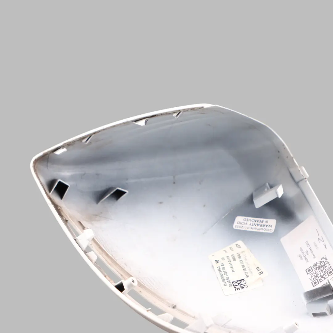 Mirror Cover Mercedes W205 C 2017 C253 Wing Right O/S Polar White to with Part number A0998115200 Mirror Cover Mercedes W205 C 2017 C253 Wing Right O/S Polar White - SKU RHD-A0998115200-POL - Part number A0998115200