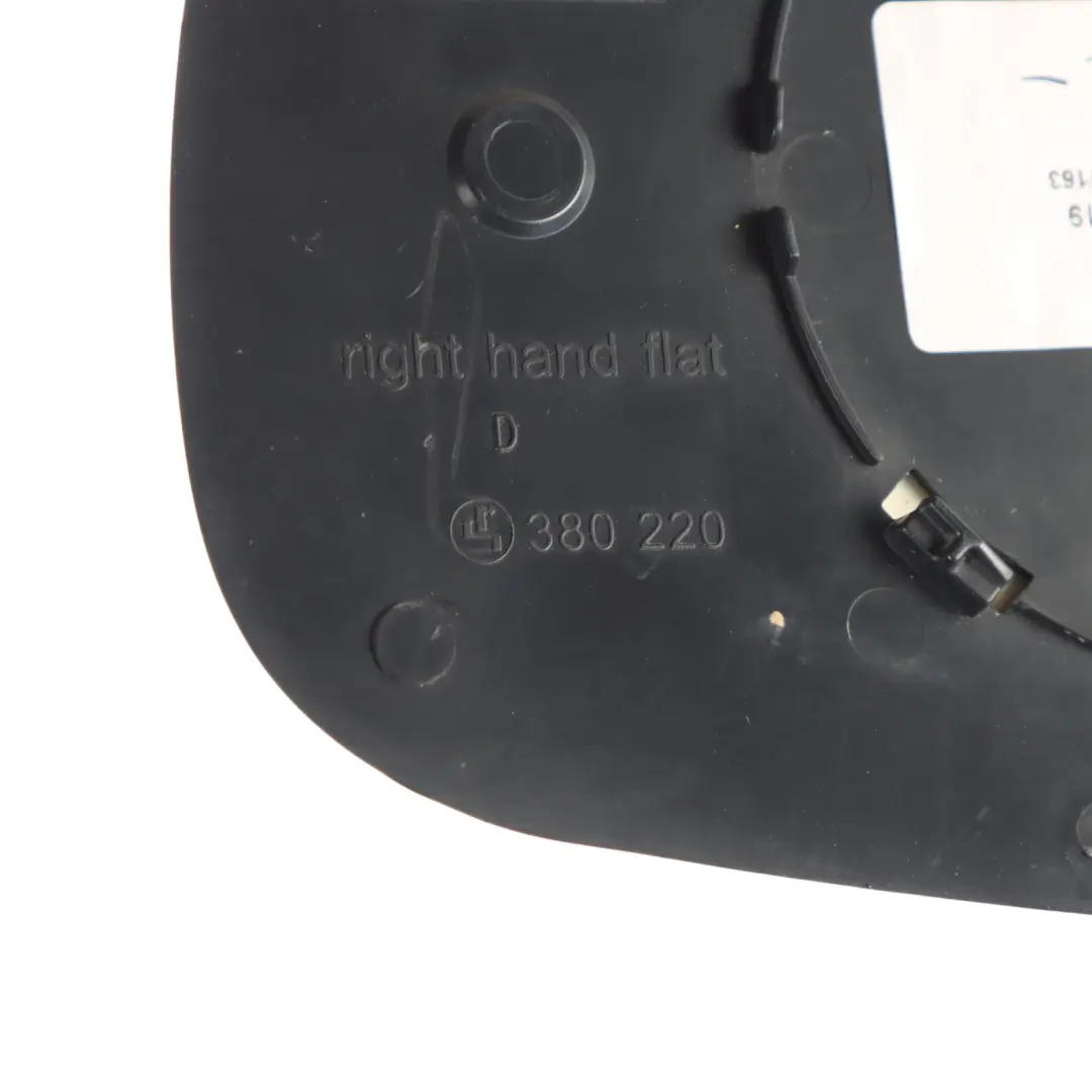 Wing Mirror Glass Right O/S Outside to Mercedes W163 with Part number A1638103419 Mercedes W163 Wing Mirror Glass Right O/S Outside - SKU A1638103419 - Part number A1638103419