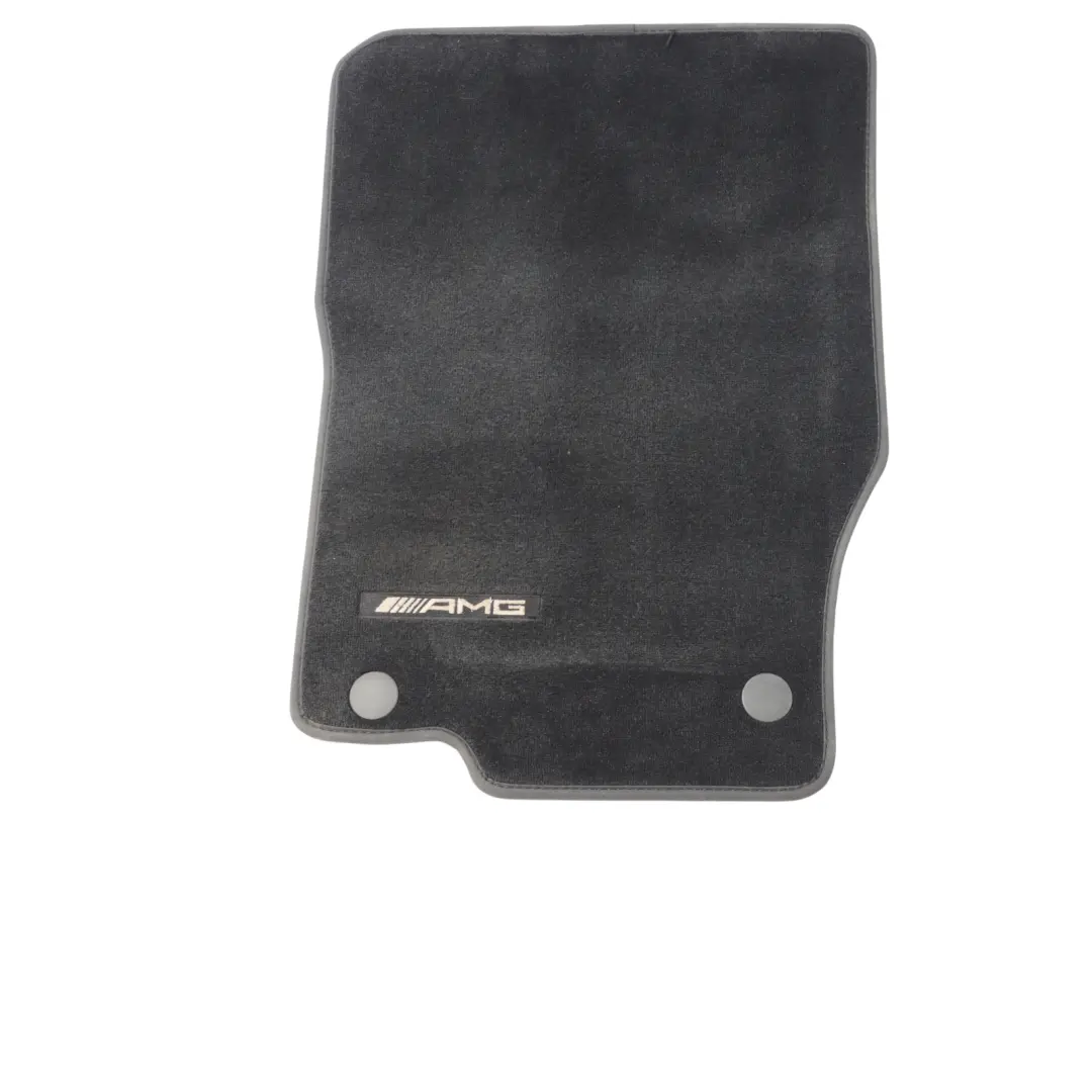 Mercedes W166 AMG Floor Mats Interior Carpet Black Front Set - SKU RHD-A1666802648 - Part number A1666802648