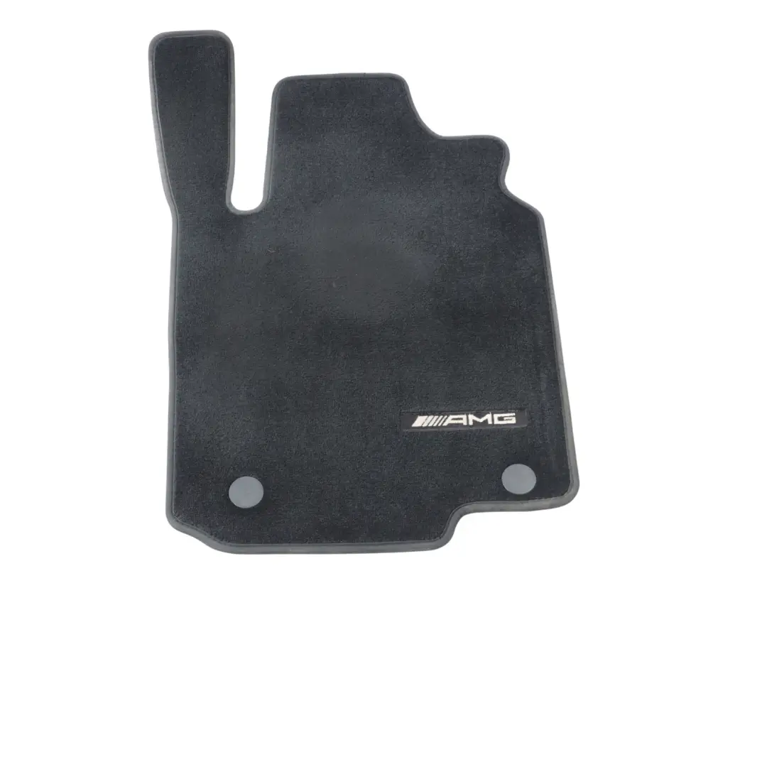 Mercedes W166 AMG Floor Mats Interior Carpet Black Front Set - SKU RHD-A1666802648 - Part number A1666802648