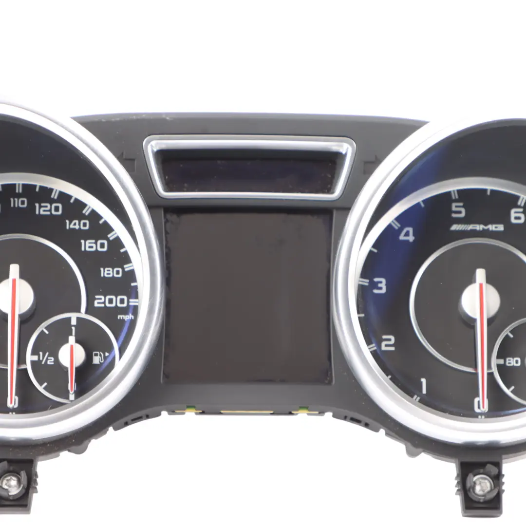 OM157 Instrument Cluster Automatic to Mercedes ML 63 AMG W166 Petrol with Part number A1669001907 Mercedes ML 63 AMG W166 Petrol OM157 Instrument Cluster Automatic - SKU RHD-A1669001907 - Part number A1669001907
