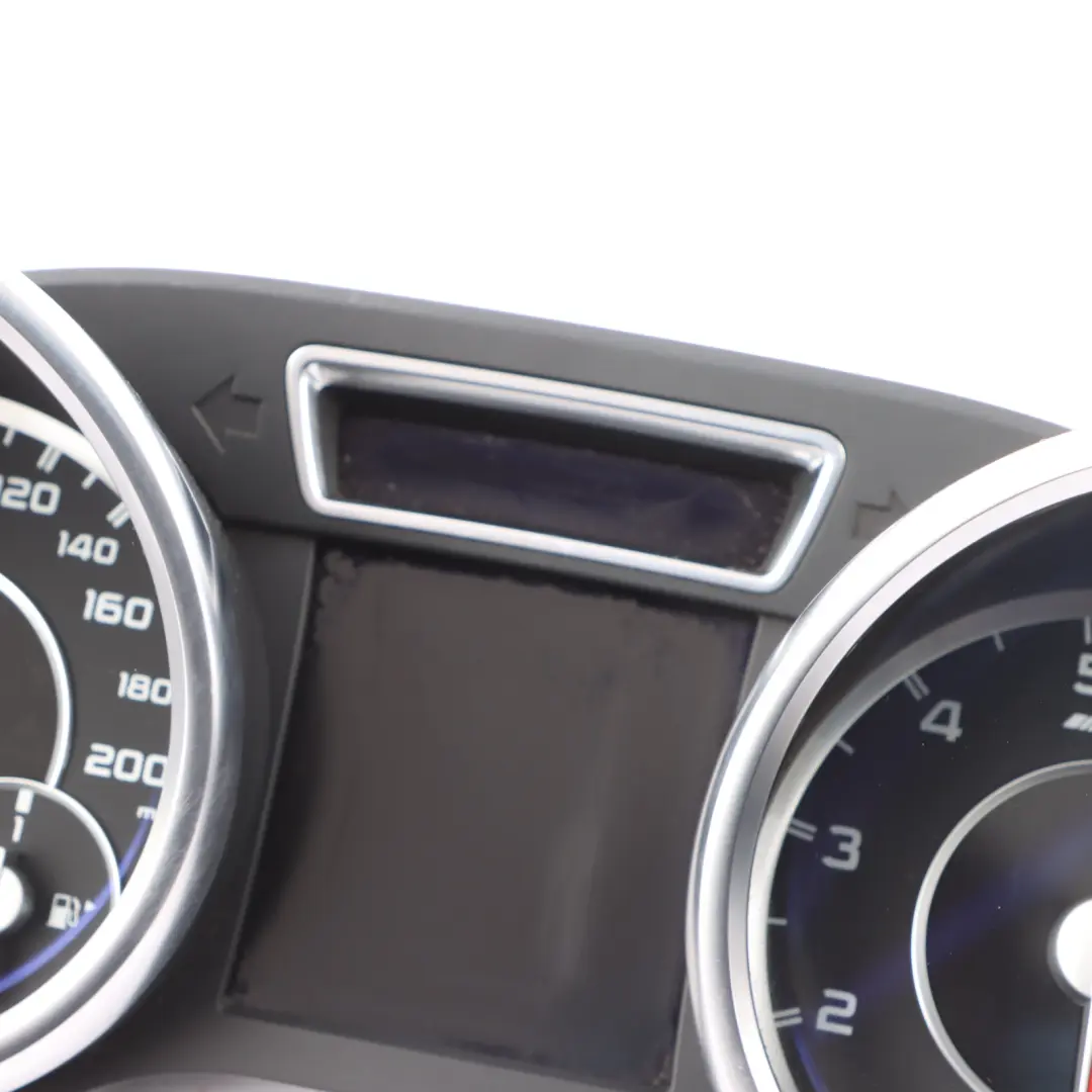 OM157 Instrument Cluster Automatic to Mercedes ML 63 AMG W166 Petrol with Part number A1669001907 Mercedes ML 63 AMG W166 Petrol OM157 Instrument Cluster Automatic - SKU RHD-A1669001907 - Part number A1669001907