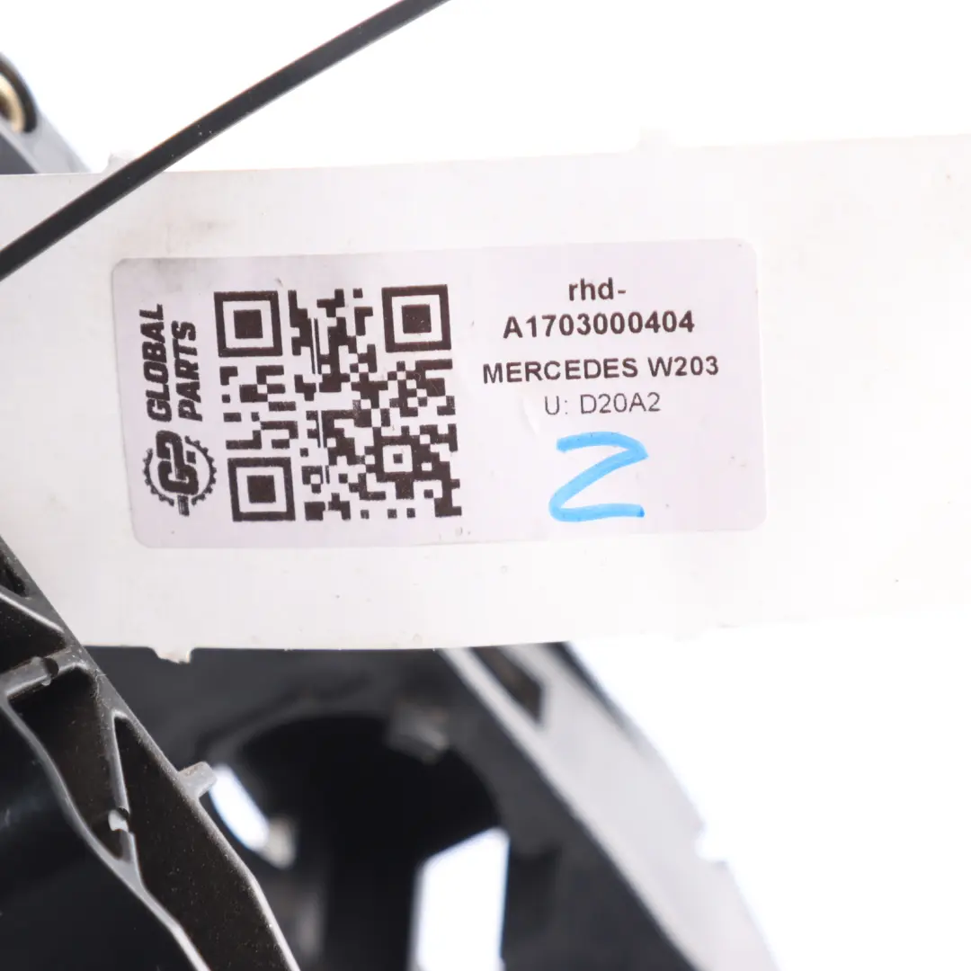 Mercedes-Benz C CLK Class W203 C209 Accelerator Throttle Pedal to with Part number A1703000404 Mercedes-Benz C CLK Class W203 C209 Accelerator Throttle Pedal - SKU rhd-A1703000404 - Part number A1703000404