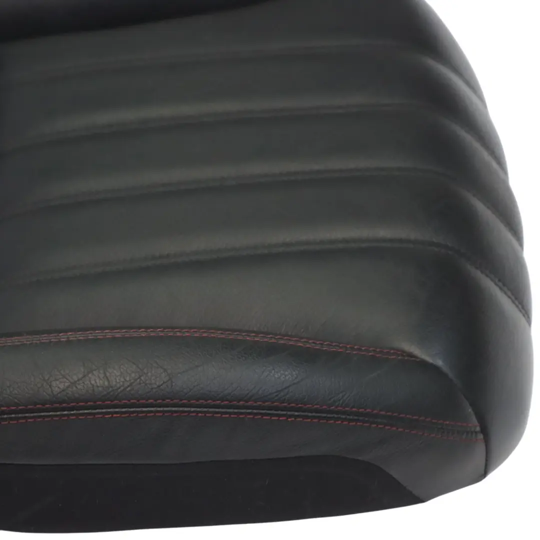 Mercedes SLK R172 Seat Cover Front Left Right N/O/S Black Leather Red Stitching - SKU RHD-A1729101701 - Part number A1729101701