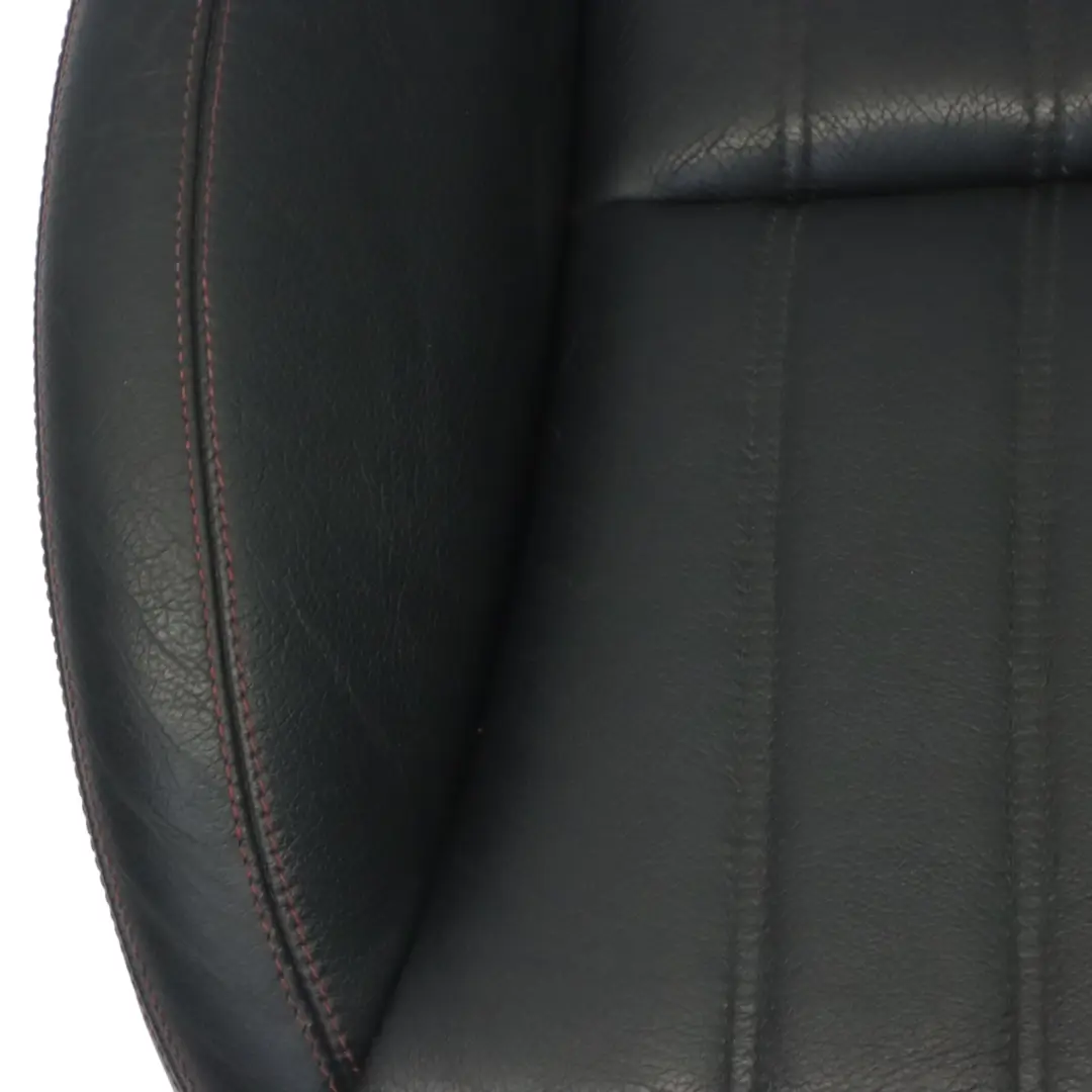 Coprisedile Anteriore Sinistro Destro Nera Cuciture Rosse per Mercedes SLK R172 con numero di parte A1729101701 Mercedes SLK R172 Coprisedile Anteriore Sinistro Destro Nera Cuciture Rosse - SKU RHD-A1729101701 - Numero di parte A1729101701