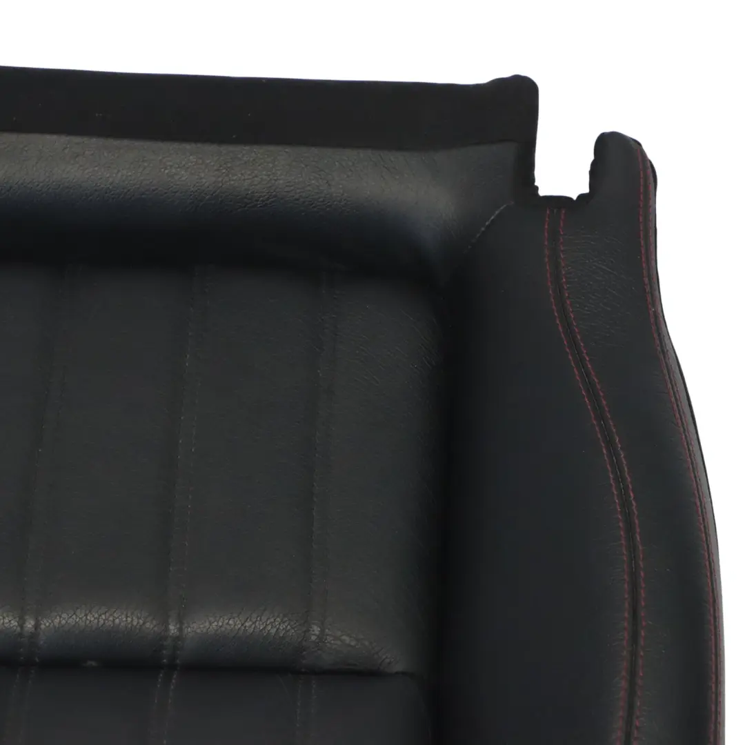 Mercedes SLK R172 Seat Cover Front Left Right N/O/S Black Leather Red Stitching - SKU RHD-A1729101701 - Part number A1729101701