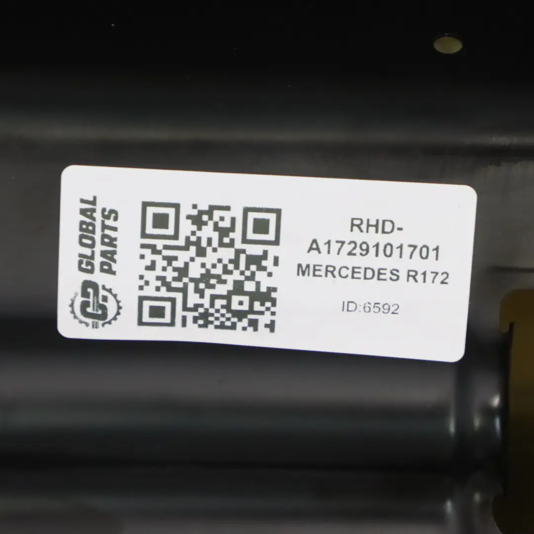 Mercedes SLK R172 Funda Asiento Delantero Izquierdo Derecho Negro Costuras Rojas - SKU RHD-A1729101701 - Número de pieza A1729101701