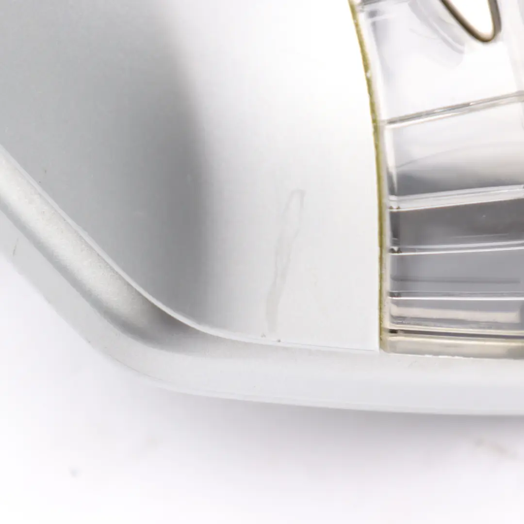 Door Exterior Wing Mirror Right O/S Outside Polar Silver - 761 Mercedes W176 - SKU RHD-A1768100216-PLS - Part number A1768100216