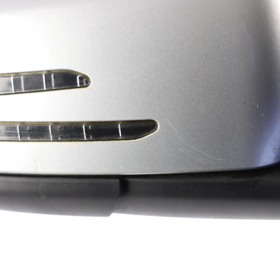 Mercedes W204 Wing Mirror Door Right O/S Power Fold Auto Dip Iridium Silver 775 - SKU rhd-A2048104076-IRS - Part number A2048104076