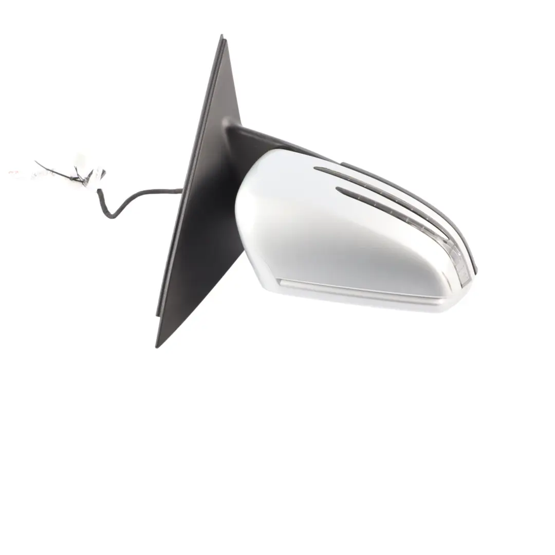 Mercedes W204 Wing Mirror Door Right O/S Power Fold Auto Dip Iridium Silver 775 - SKU rhd-A2048104076-IRS - Part number A2048104076