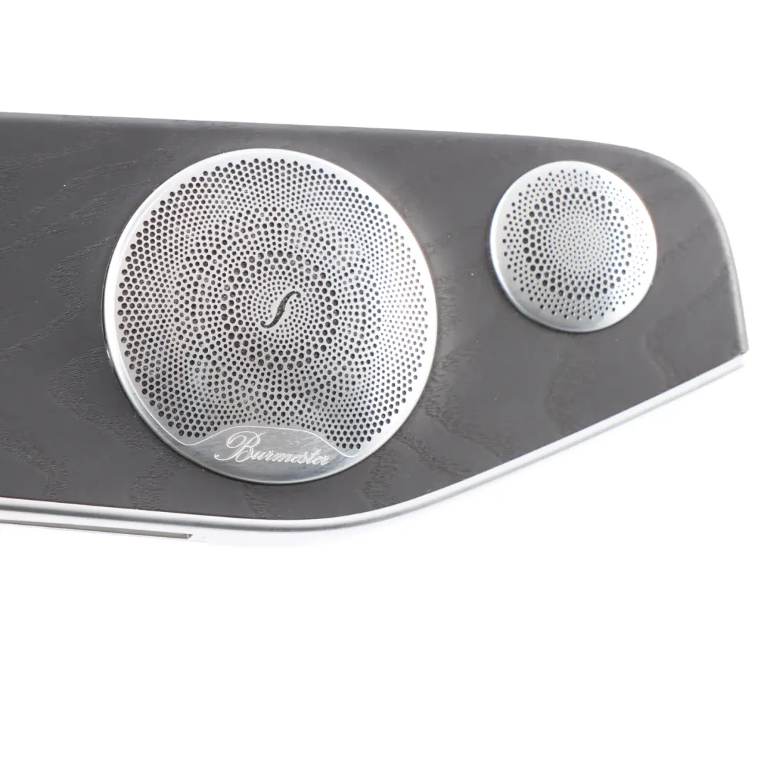 Mercedes W205 Centre Console Strip Ash Tray Door Trim Cover Set Black Ash Wood - SKU rhd-A2056809504-1 - Part number A2056809504