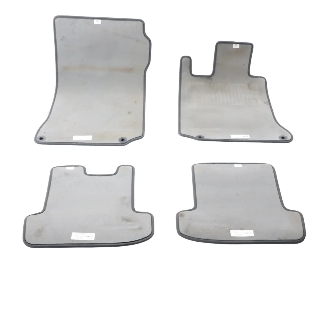 Floor Mats Set Interior Front Rear Cover Black to Mercedes C207 AMG with Part number A2076807100 Mercedes C207 AMG Floor Mats Set Interior Front Rear Cover Black - SKU RHD-A2076807100 - Part number A2076807100