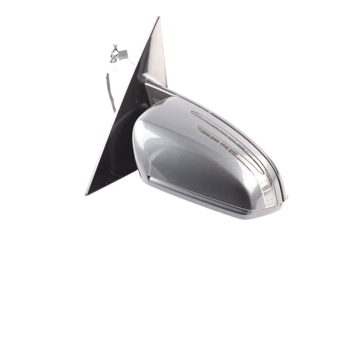 Mercedes W207 Wing Mirror Door Right O/S Power Fold Auto Dip Tenorite Grey 755 - SKU RHD-A2078100200-TNG - Part number A2078100200
