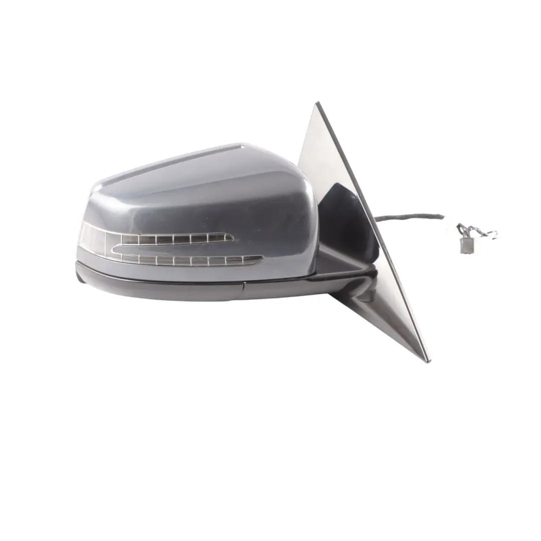 Mercedes W207 Wing Mirror Door Right O/S Power Fold Auto Dip Tenorite Grey 755 - SKU RHD-A2078100200-TNG - Part number A2078100200