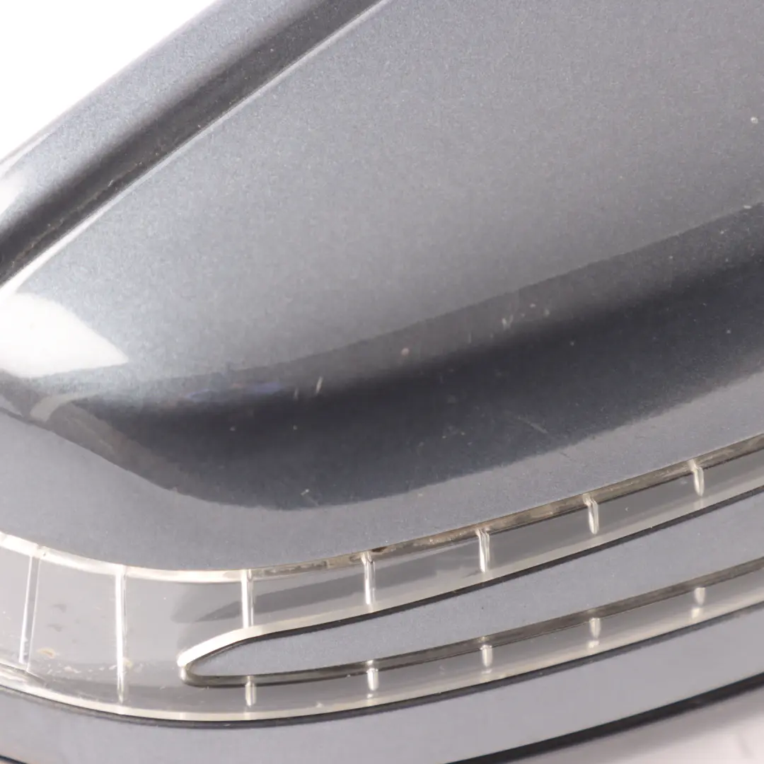 Mercedes W207 Wing Mirror Door Right O/S Power Fold Auto Dip Tenorite Grey 755 - SKU RHD-A2078100200-TNG - Part number A2078100200