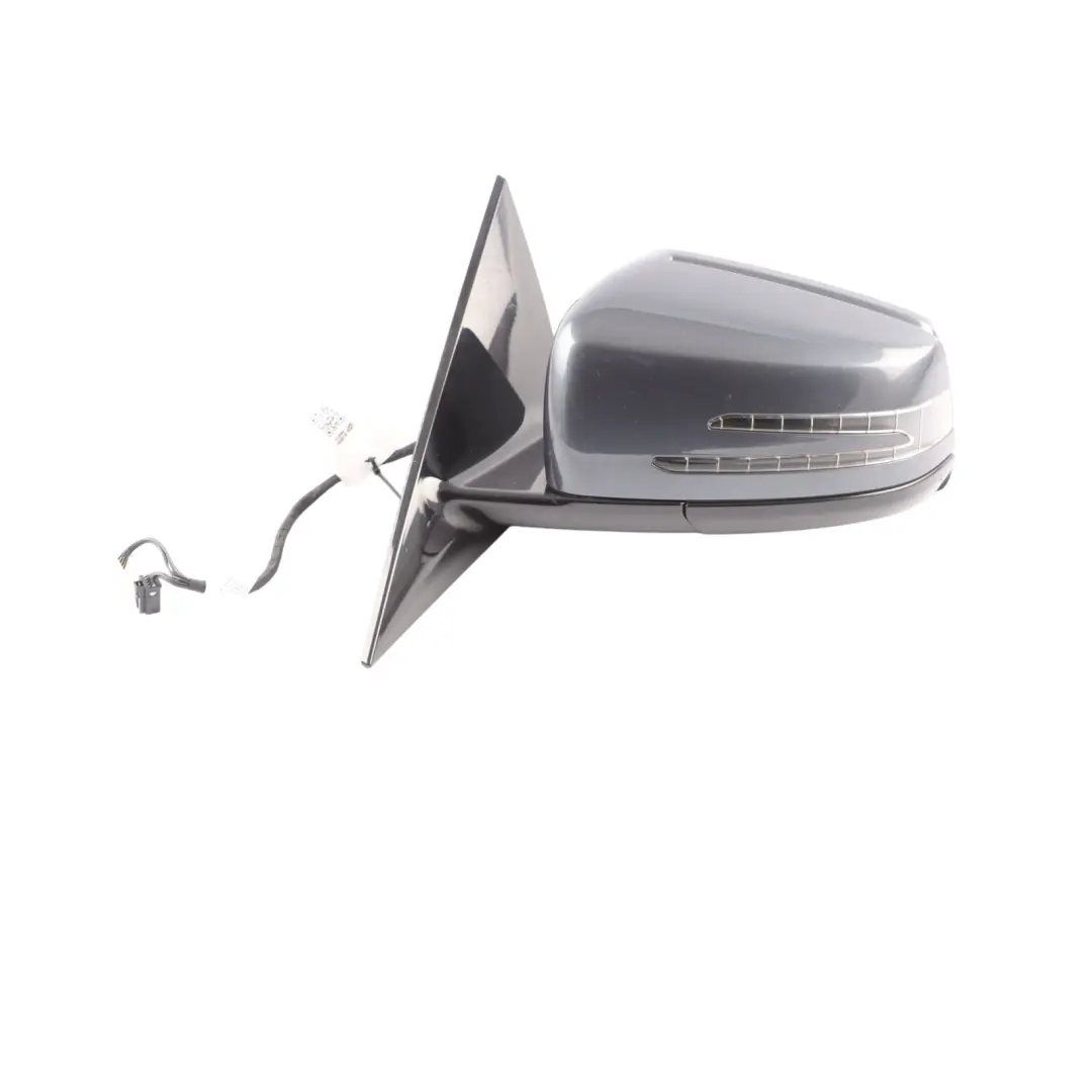 Mercedes W207 Wing Mirror Door Left N/S Power Fold Auto Dip Tenorite Grey 755 - SKU RHD-A2078100500-TNG - Part number A2078100500