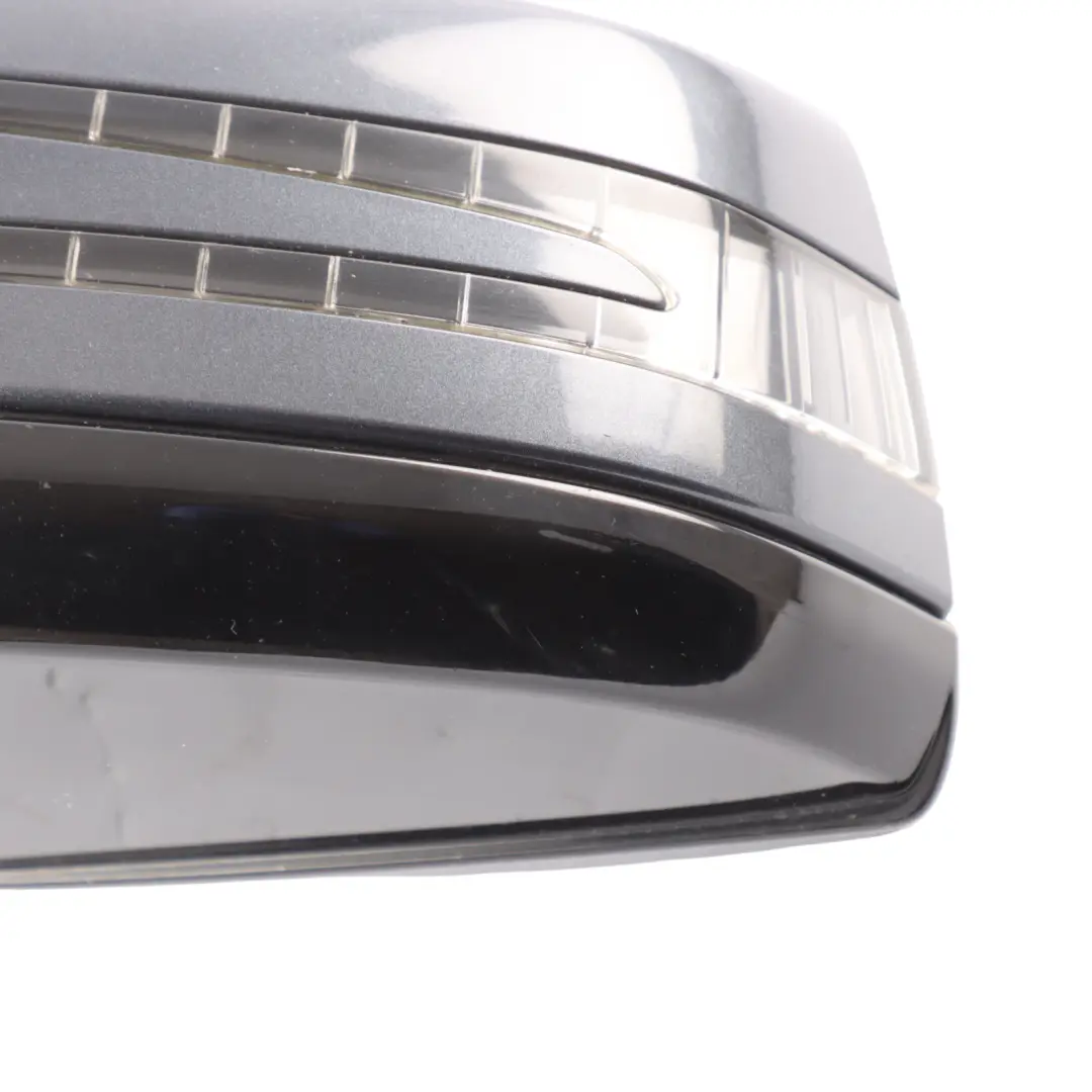 Mercedes W207 Wing Mirror Door Left N/S Power Fold Auto Dip Tenorite Grey 755 - SKU RHD-A2078100500-TNG - Part number A2078100500