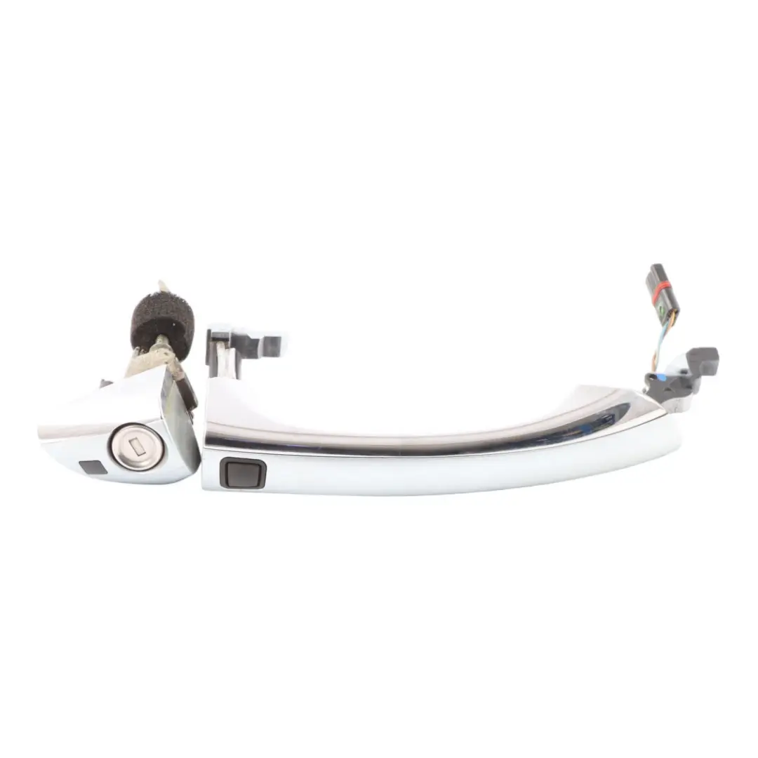 Mercedes C209 W211 Door Handle Grab Front Right O/S Keyless Tellurium Silver 762 - SKU RHD-A2117601270-TES - Part number A2117601270