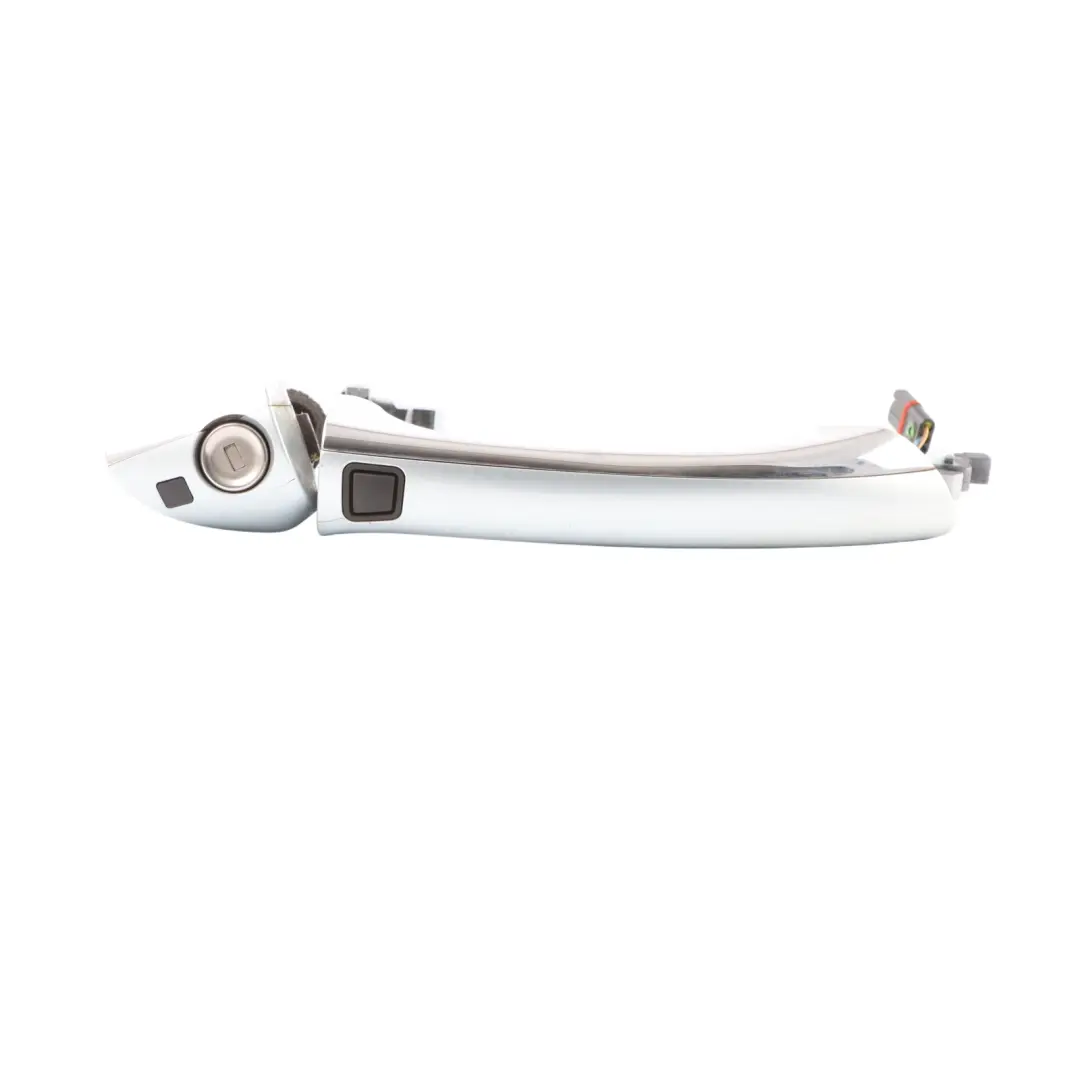 Mercedes C209 W211 Door Handle Grab Front Right O/S Keyless Tellurium Silver 762 - SKU RHD-A2117601270-TES - Part number A2117601270