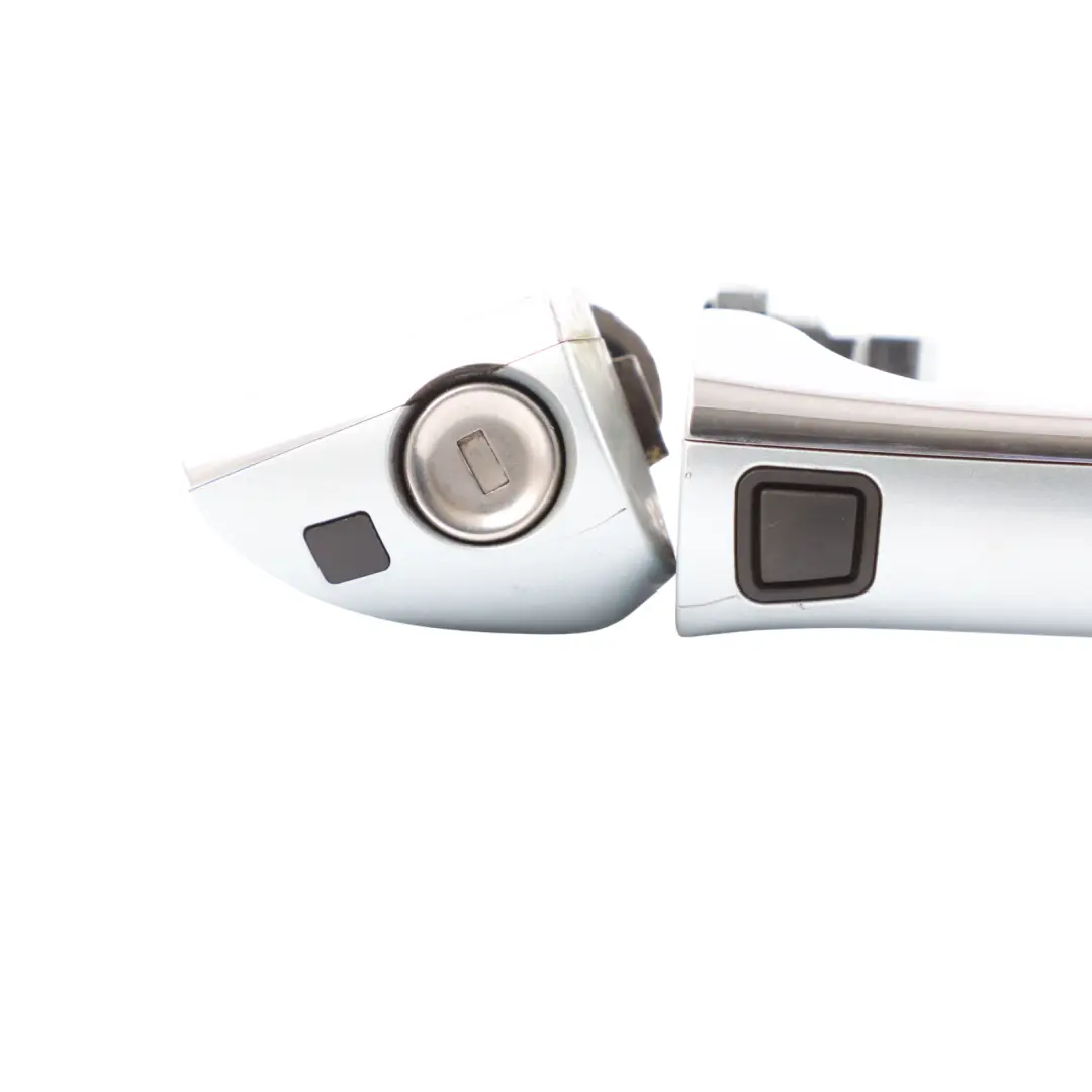 Door Handle Grab Front Right O/S Keyless Tellurium Silver 762 to Mercedes C209 W211 with Part number A2117601270 Mercedes C209 W211 Door Handle Grab Front Right O/S Keyless Tellurium Silver 762 - SKU RHD-A2117601270-TES - Part number A2117601270