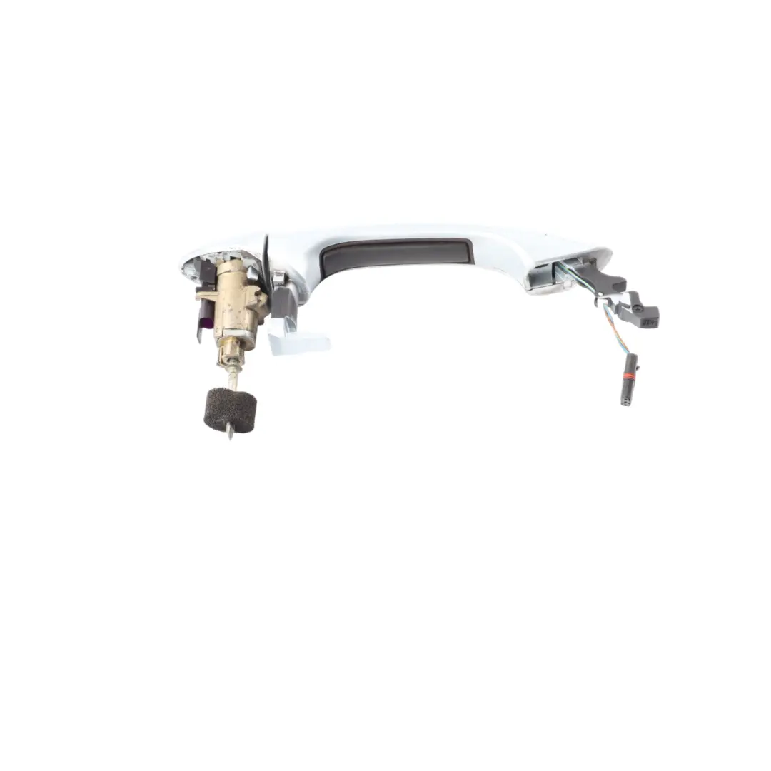 Mercedes C209 W211 Door Handle Grab Front Right O/S Keyless Tellurium Silver 762 - SKU RHD-A2117601270-TES - Part number A2117601270
