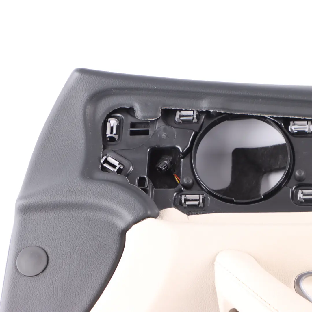 Door Card Cover Front Right O/S Panel Beige Leather to Mercedes W213 with Part number A2137208007 Mercedes W213 Door Card Cover Front Right O/S Panel Beige Leather - SKU RHD-A2137208007-1 - Part number A2137208007