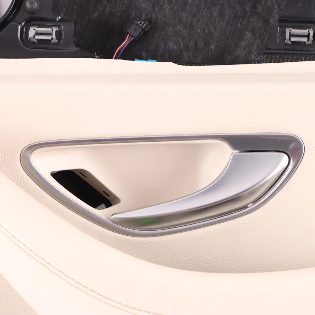 Door Card Cover Front Right O/S Panel Beige Leather to Mercedes W213 with Part number A2137208007 Mercedes W213 Door Card Cover Front Right O/S Panel Beige Leather - SKU RHD-A2137208007-1 - Part number A2137208007
