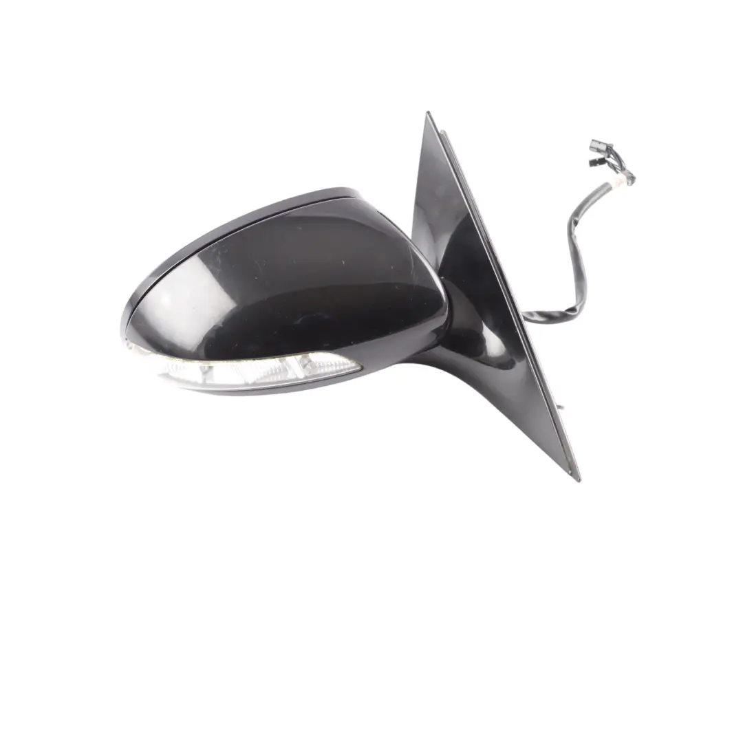 Mercedes W221 Wing Mirror Door Right O/S Auto Dip High Gloss Obsidian Black 197 - SKU RHD-A2218100676-1OB - Part number A2218100676