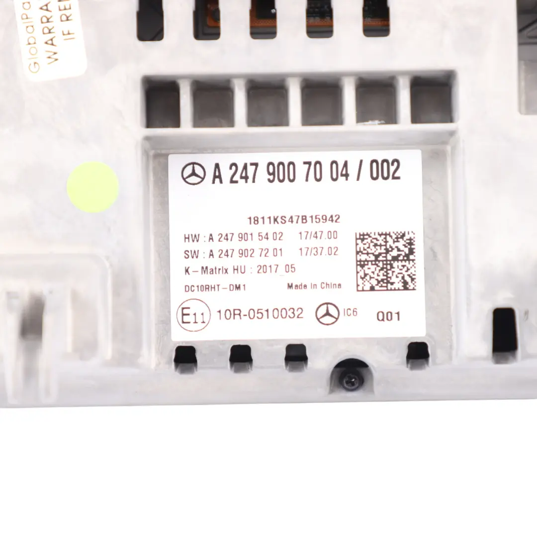 Monitor Display Speedo Meter SAT NAV Screen to Mercedes W177 Dash with Part number A2479007004 Mercedes W177 Dash Monitor Display Speedo Meter SAT NAV Screen - SKU RHD-A2479007004-1 - Part number A2479007004