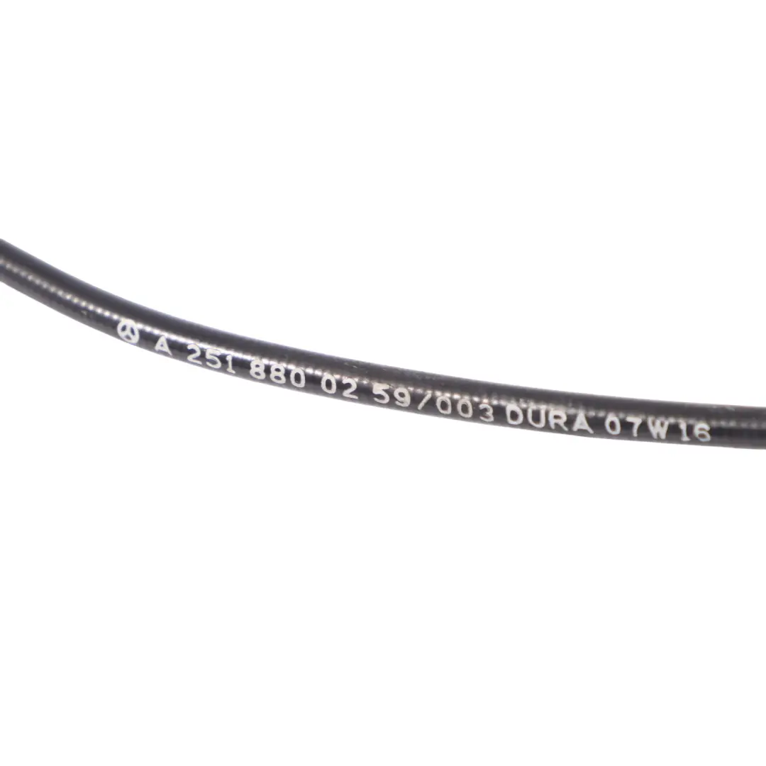 Mercedes W251 Front Hood Bonnet Bowden Release Cable Linkage - SKU RHD-A2518800259 - Part number A2518800259