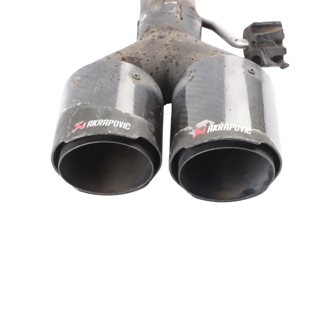 Exhaust Tips Akrapovic Muffler Pipes Set Carbon Fibre TP-CT/10 to BMW F10 M5 with Part number TP-CT-10-1 BMW F10 M5 Exhaust Tips Akrapovic Muffler Pipes Set Carbon Fibre TP-CT/10 - SKU TP-CT-10-1 - Part number TP-CT-10-1