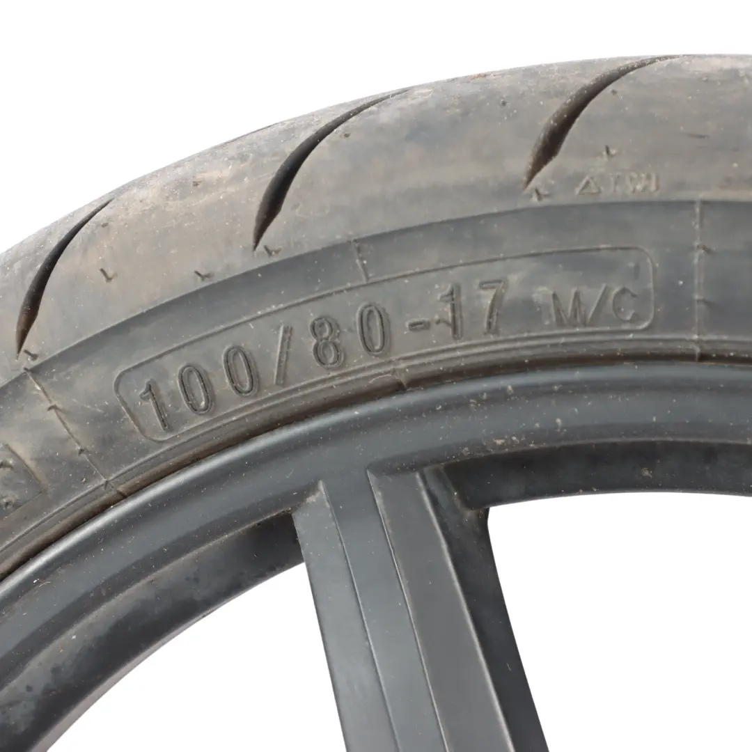 Trefor Tripl Cargo Scooter Front Wheel 4x102 ET33 17x2.5J 100/80 R17 Mitas to with Part number TRIPL-4X102-1 Trefor Tripl Cargo Scooter Front Wheel 4x102 ET33 17x2.5J 100/80 R17 Mitas - SKU TRIPL-4X102-1 - Part number TRIPL-4X102-1