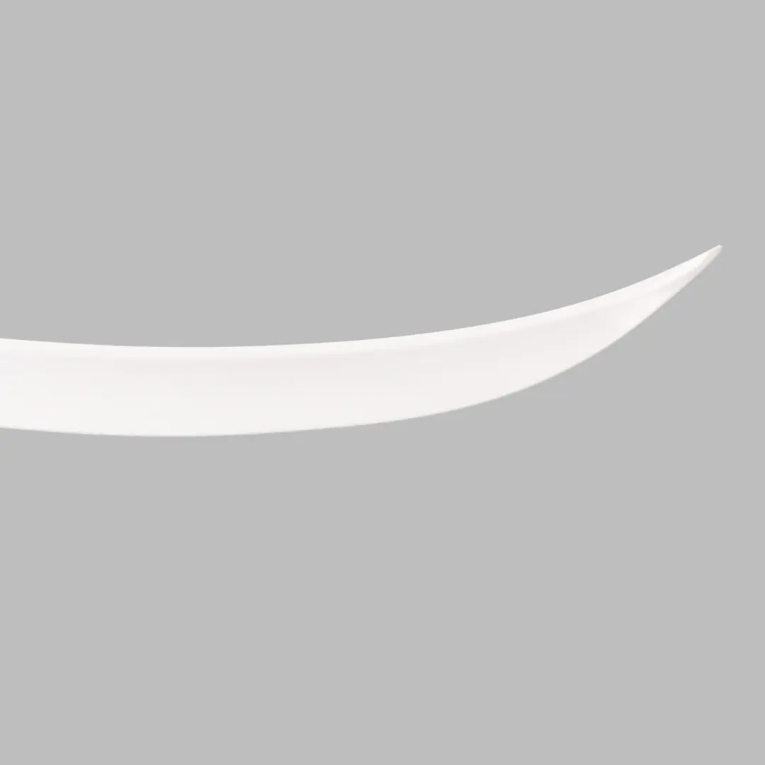  Boot Lid Spoiler BMW E82 E88 P Style Trunk Tailgate Alpinweiss White 300 TAIWAN - SKU TS-27173-AW - Part number TS-27173