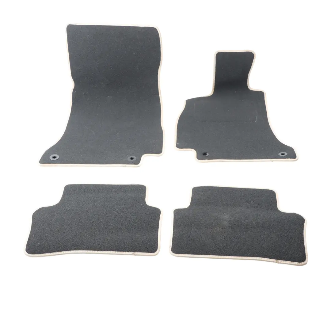 Mercedes W213 Velour Floor Mat Cover Set Interior Front Left Right N/O/S - SKU W213-FLOOR-SET - Part number W213-FLOOR