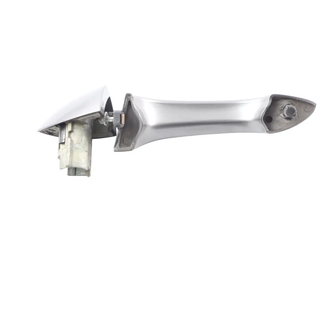 BMW X5 E53 Front Door Handle Grab Catch Cover Left N/S Sterling Grey - 472 - SKU 0007422-STG - Part number 0007422
